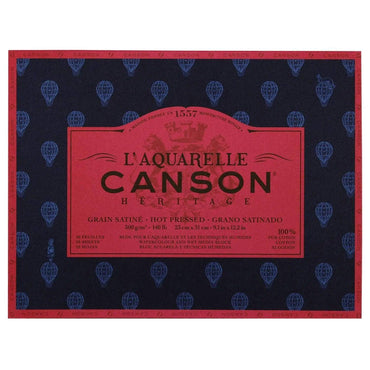 Canson Heritage Watercolor Rough Pad 300gsm 12 Sheets The Stationers